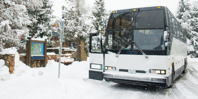 Ski Transfer Bus